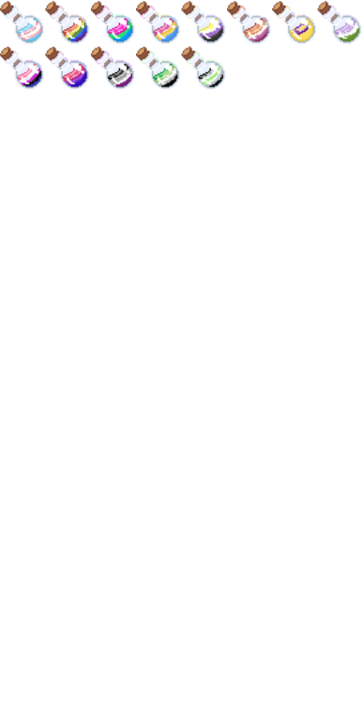 LGBT Queer Pride Flag Potions