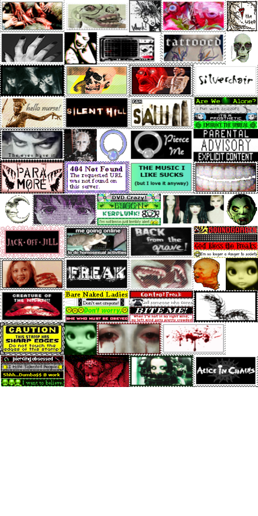 emo horror collection