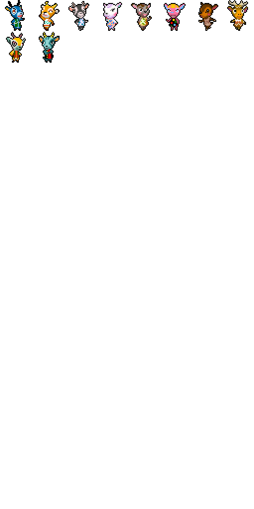 Animal Crossing Deer Villagers