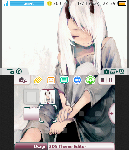 Anime Girl with White Hair