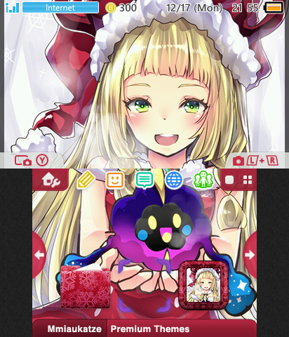 Christmas Pokemon Lillie & Nebby