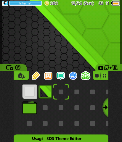 New 2DS XL Lime Green Theme