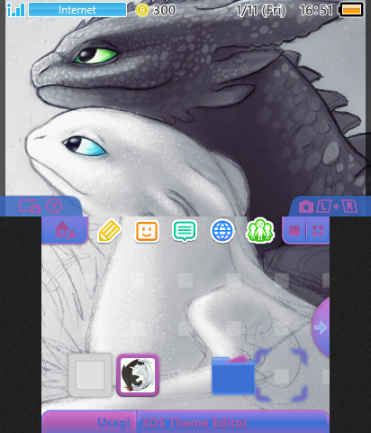 Light Fury & Toothless