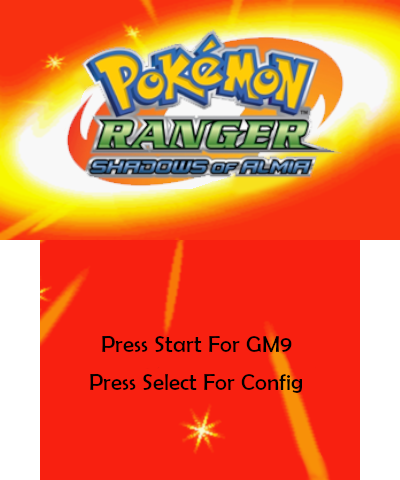Pokemon Ranger Splash Screen