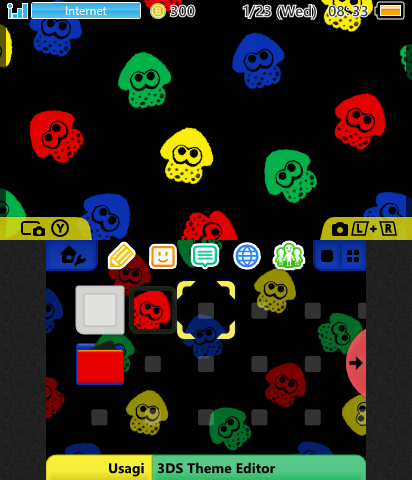 Colorful Squids - Dark Version