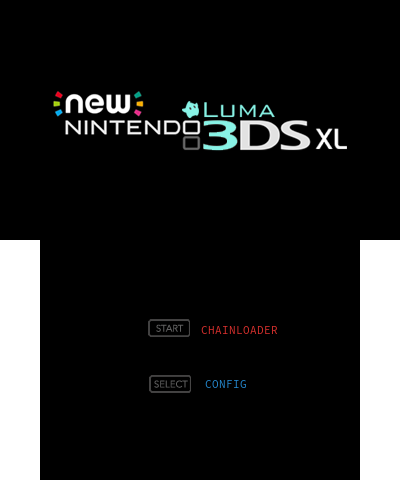 Minimal Luma Chainloader N3DSXL