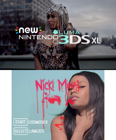 Nicki Minaj N3DS XL