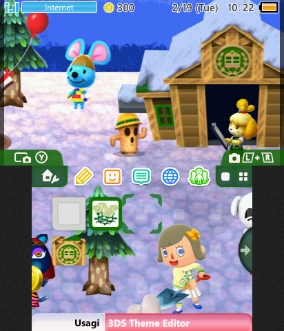 Animal Crossing (scrolling)