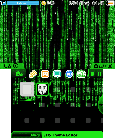 Matrix/Hacker Theme