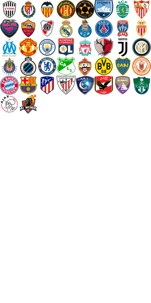 MEJORES CLUBES DEL MUNDO