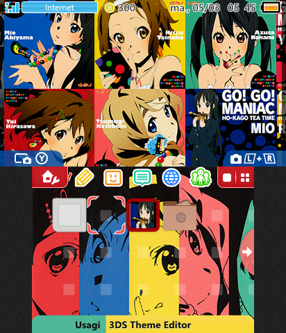 k-on collage