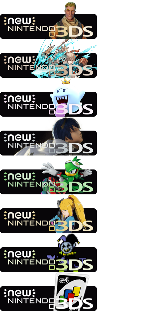 25 Varying Characters (5x2) #3