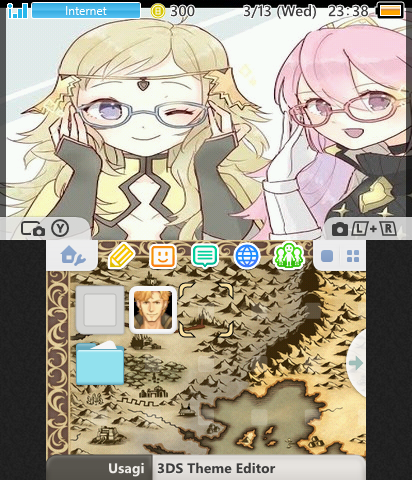Ophelia and Soleil with glasses