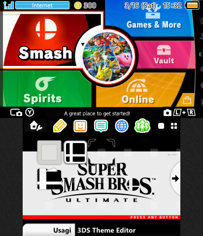 Smash Ultimate - Menu