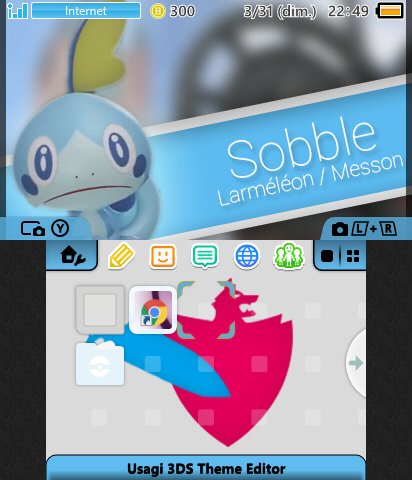 Pokemon Sobble Theme 8G