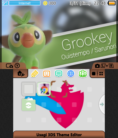 Pokemon Grookey Theme 8G