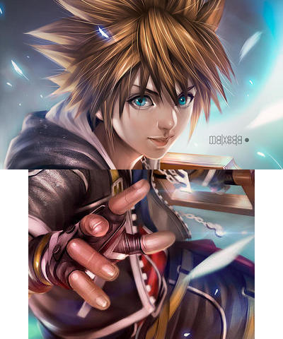 Kingdom hearts 2 sora