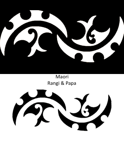 Maori Rangi and Papa