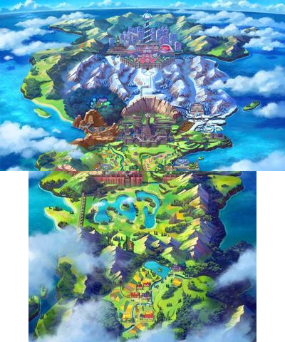 Galar Region Splash
