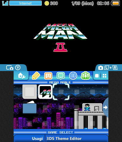 MegaMan II - Title Screen