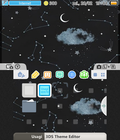 galaxy theme ariana grande