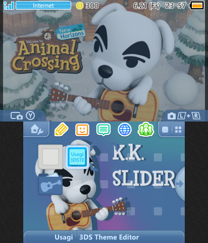 K.K. Slider Blue Theme