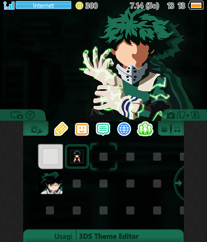 Izuku Midoriya (Dark Theme)