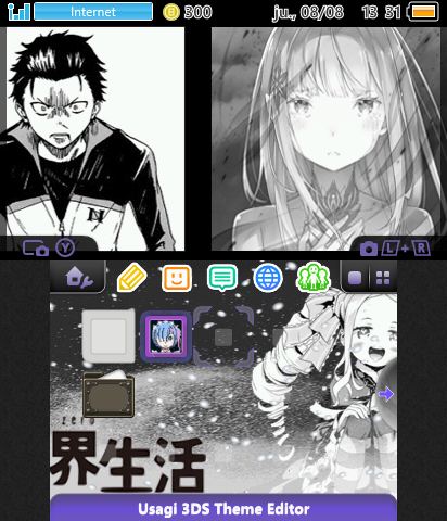 Re zero snow theme