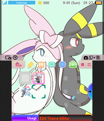Umbreon x Sylveon 3DS theme