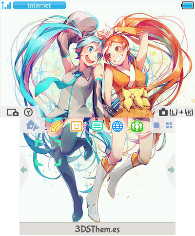 Miku and Crunchy (theme.es)