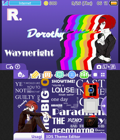 The Big O anime Dorothy Abstract