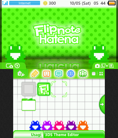 Flipnote Hatena Theme