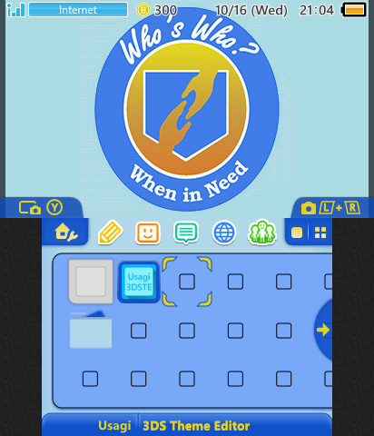 Who's Who Theme (Blue Yellow)