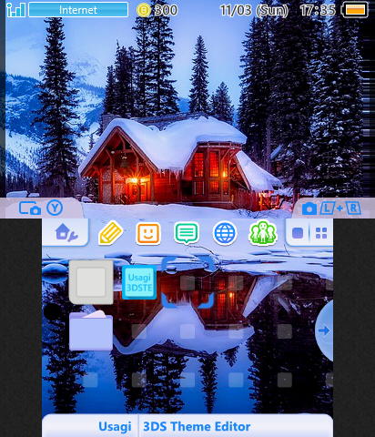 Simple Winter Landscape