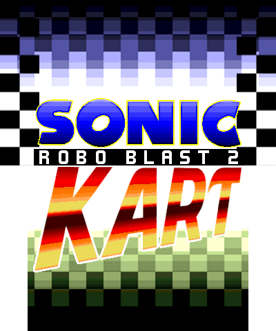 SRB2Kart Title Screen (w/ logo)
