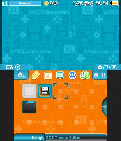 2DS XL Flavor Theme