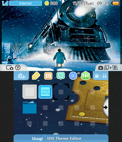 Polar Express Theme (Scrolling)