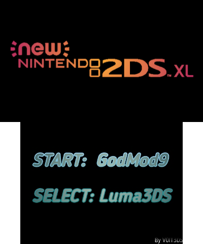 NEW 2DS XL Splash Screen