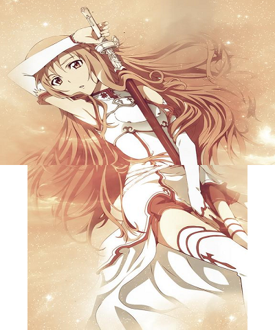 Asuna Sword Pose