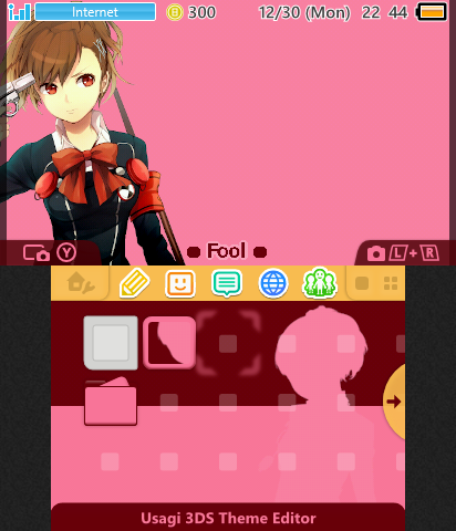 Persona 3 Portable - Menu
