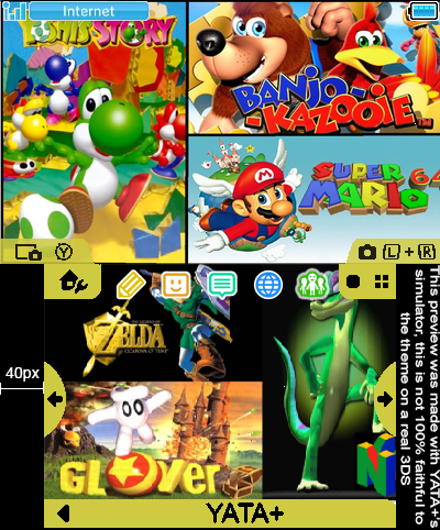 Nintendo 64 tema