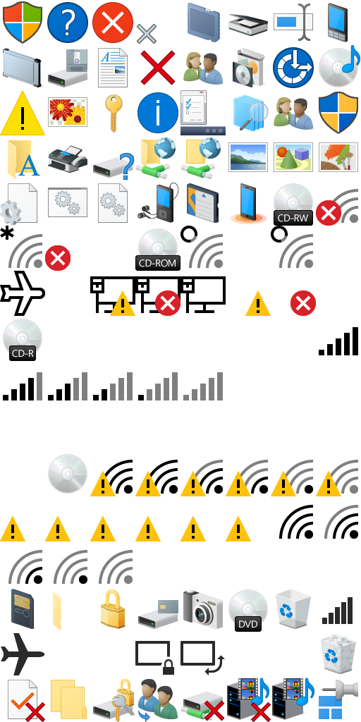Windows 10 Icons