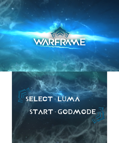 Warframe Splash Screen