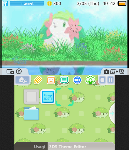 Shaymin theme