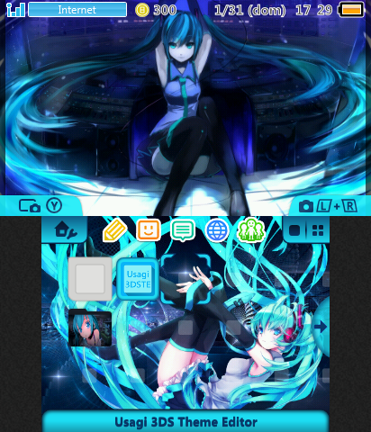 Another hatsune miku theme