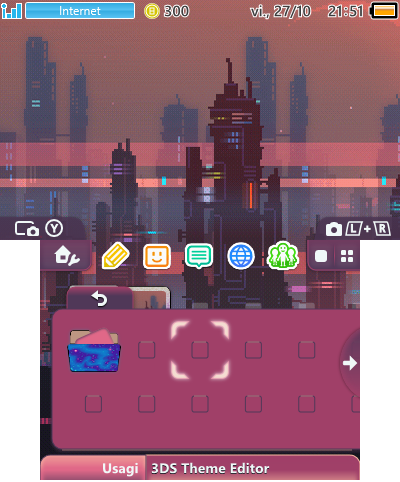 Futuristic Pixel City