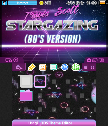 stargazing 80s theme
