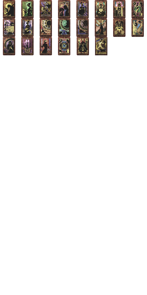 Persona 2 Tarot Badges