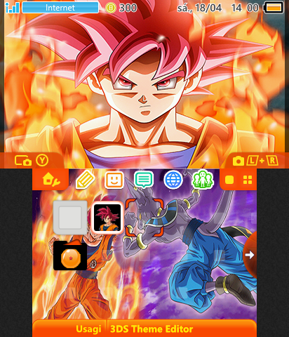 Dragon Ball - Goku SSJ GOD Theme