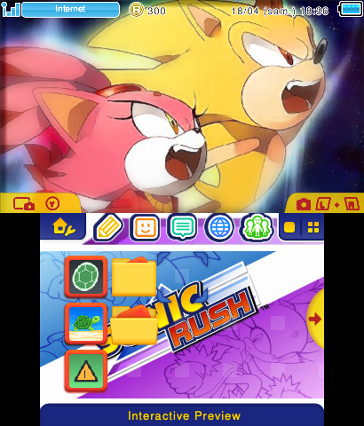 Sonic Rush • Sonic & Blaze